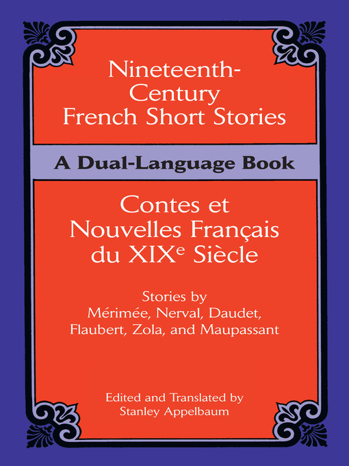 Title details for Nineteenth-Century French Short Stories (Dual-Language) by Stanley Appelbaum - Available
